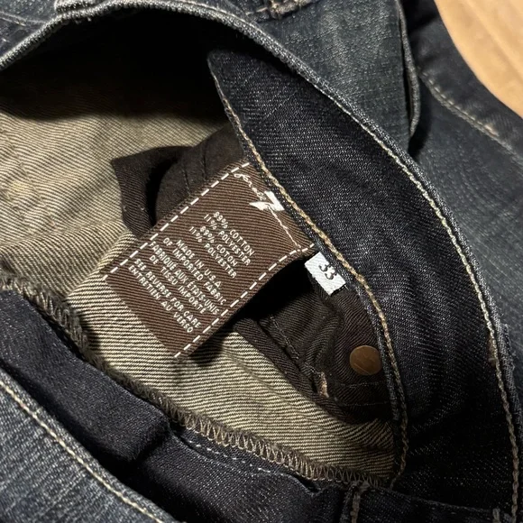 Men 7 for all Mankind Jeans size 33 - Picture 4 of 7
